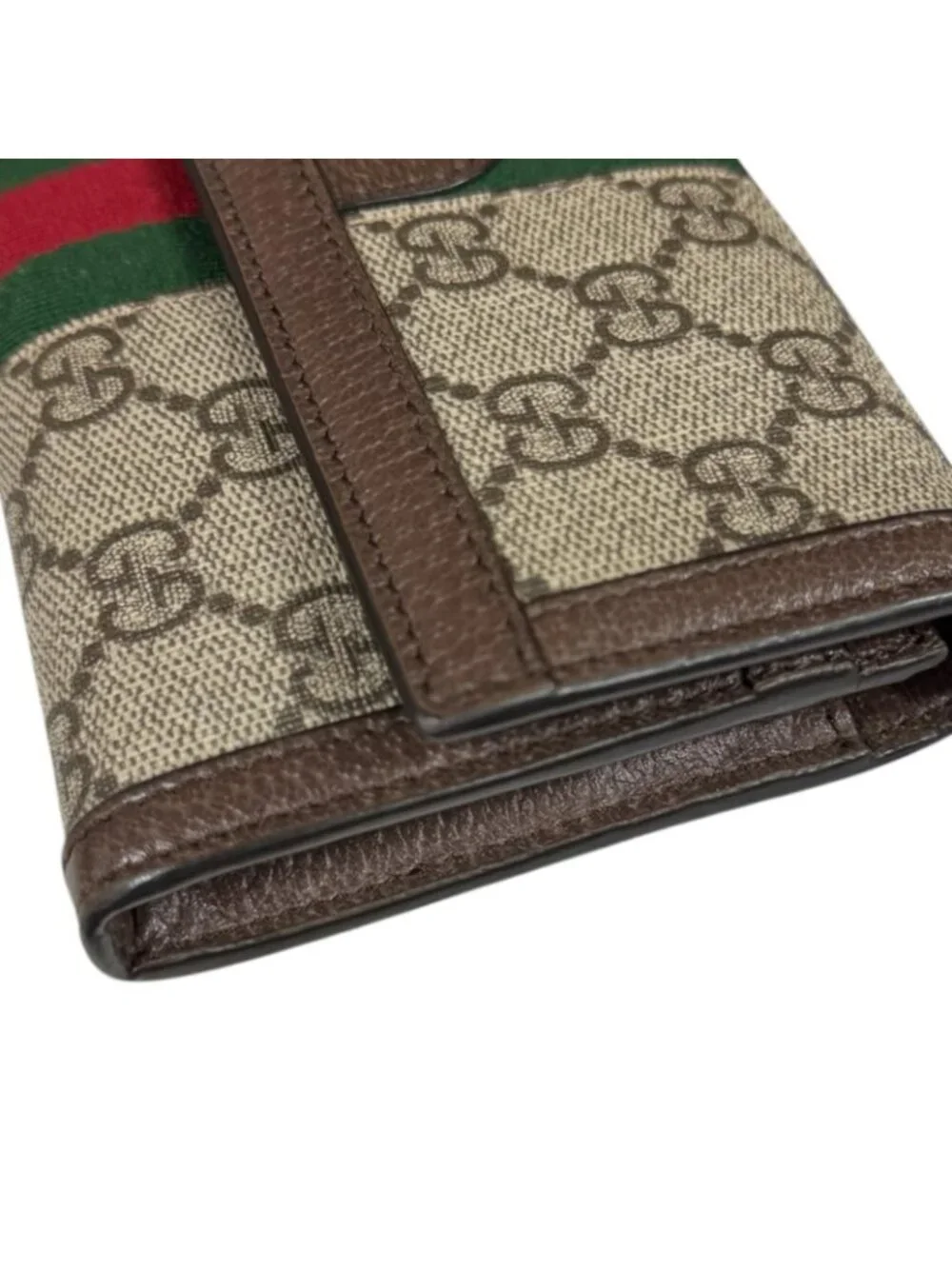 Gucci GG Continental Wallet Sherry Line Supreme Canvas - Picture 9 of 9